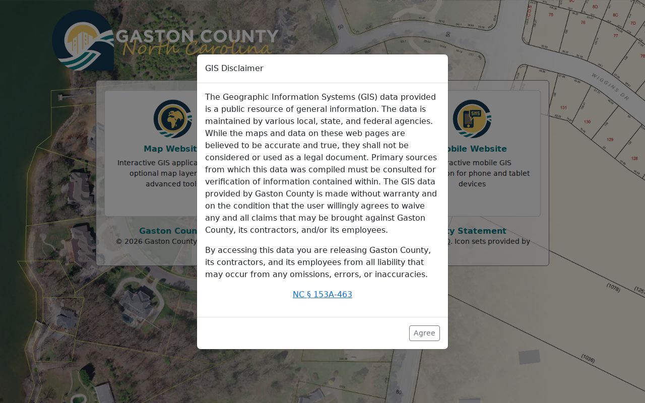 Gastonia people search with the Gaston County GIS viewer