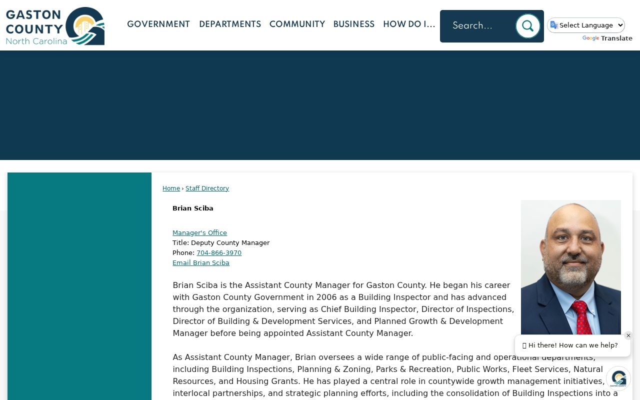 Gastonia people directories Gaston County sample employee profile